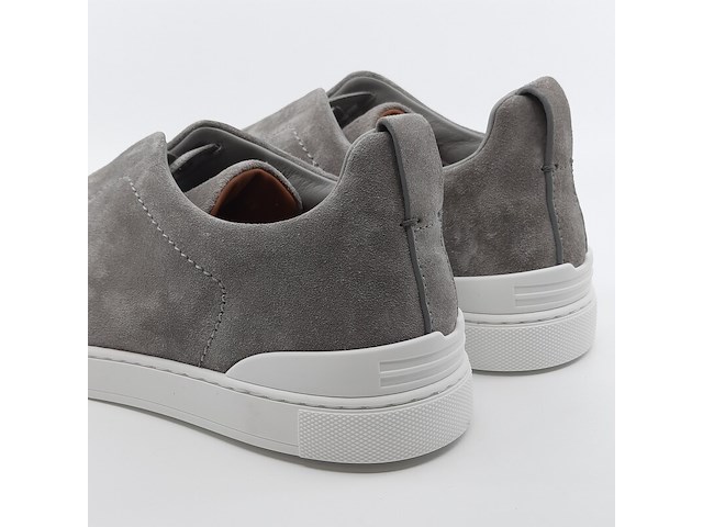 Paar schoenen, maat 9 (us), zegna, triple stitch - afbeelding 9 van  12