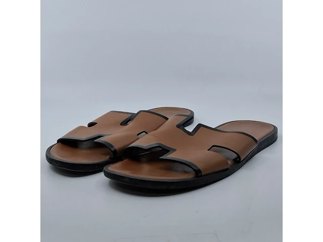 Paar slippers, hermès, 201486z11 - afbeelding 1 van  8