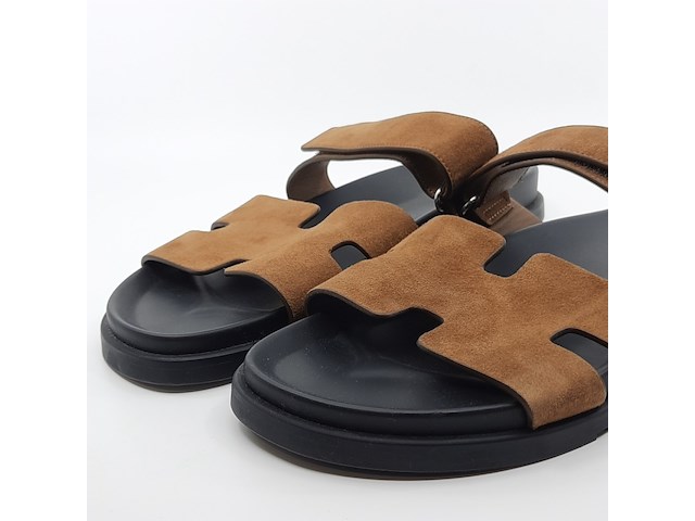 Paar slippers, hermès - afbeelding 4 van  11