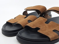 Paar slippers, hermès - afbeelding 4 van  11