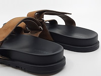 Paar slippers, hermès - afbeelding 8 van  11