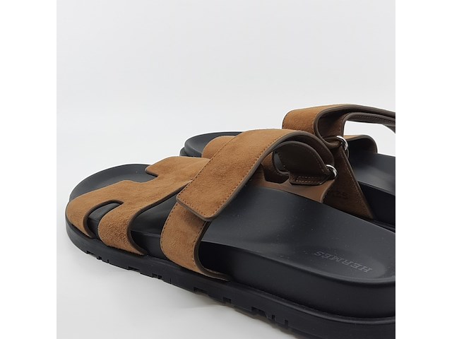 Paar slippers, hermès - afbeelding 9 van  11