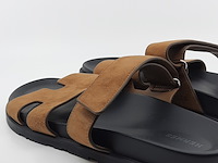 Paar slippers, hermès - afbeelding 9 van  11