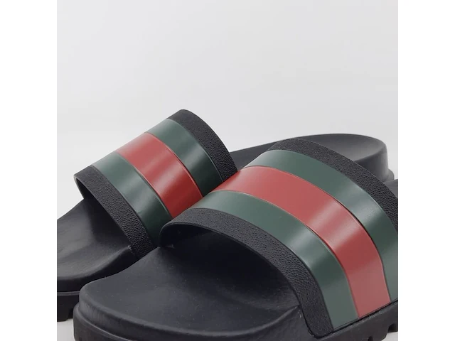 Paar slippers, maat 10, gucci - afbeelding 4 van  10