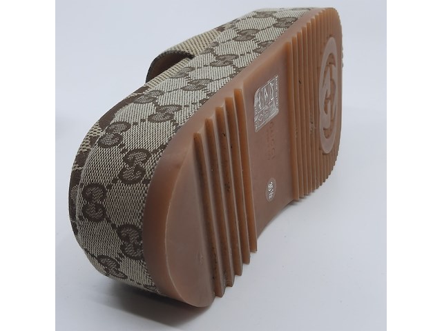 Paar slippers, maat 35 1/2, gucci - afbeelding 2 van  12