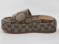 Paar slippers, maat 35 1/2, gucci - afbeelding 7 van  12
