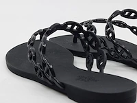 Paar slippers, maat 36, hermès, s2924 - afbeelding 9 van  11
