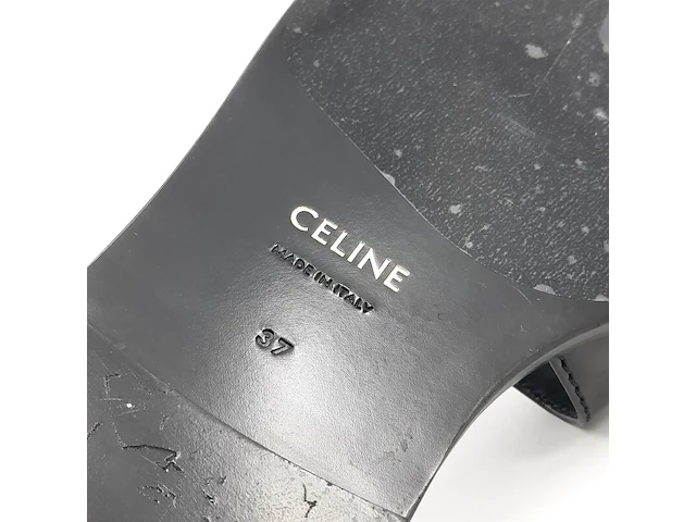 Paar slippers, maat 37, celine, cp1214 - afbeelding 3 van  11