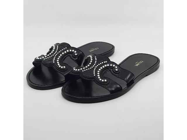 Paar slippers, maat 37, celine, cp1214 - afbeelding 1 van  11