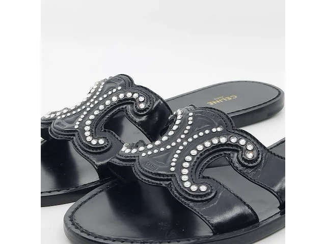 Paar slippers, maat 37, celine, cp1214 - afbeelding 5 van  11