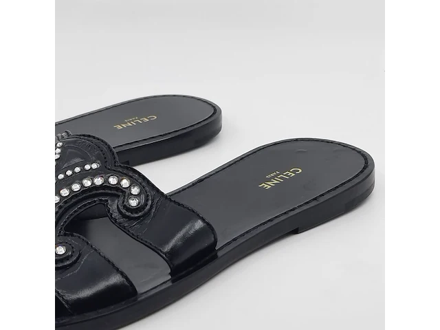 Paar slippers, maat 37, celine, cp1214 - afbeelding 6 van  11