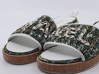 Paar slippers, maat 37, chanel - afbeelding 4 van  11