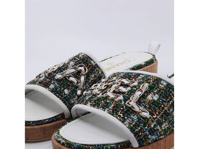 Paar slippers, maat 37, chanel - afbeelding 5 van  11