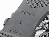 Paar slippers, maat 37, hermès, s2124 - afbeelding 4 van  13