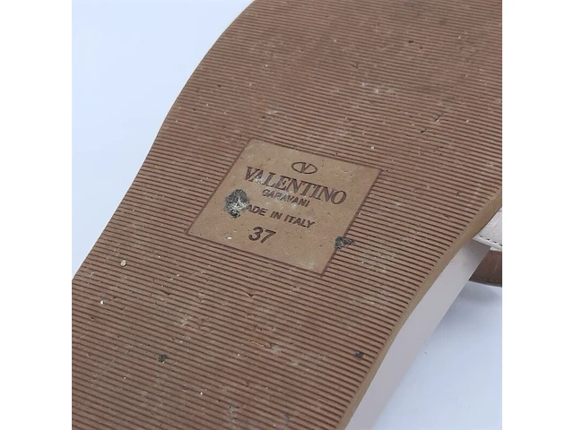 Paar slippers, maat 37, valentino, vsp g35 0 37 - afbeelding 3 van  11