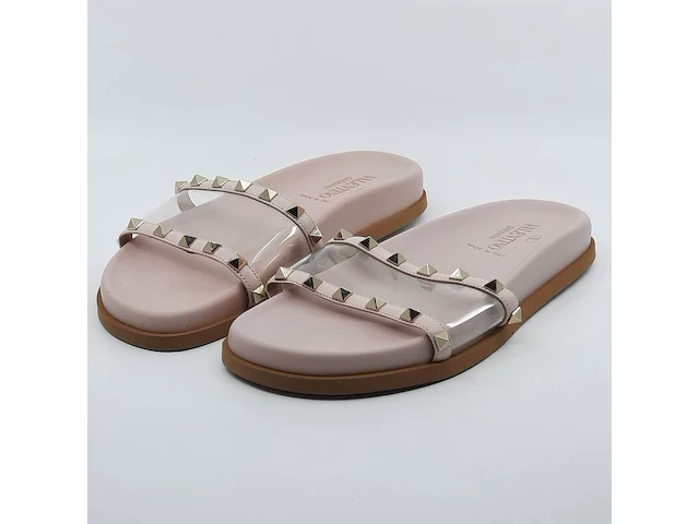 Paar slippers, maat 37, valentino, vsp g35 0 37 - afbeelding 1 van  11