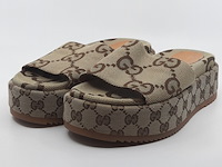 Paar slippers, maat 38, gucci, 623212 - afbeelding 1 van  11