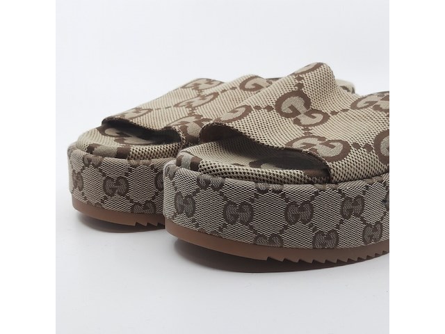 Paar slippers, maat 38, gucci, 623212 - afbeelding 4 van  11