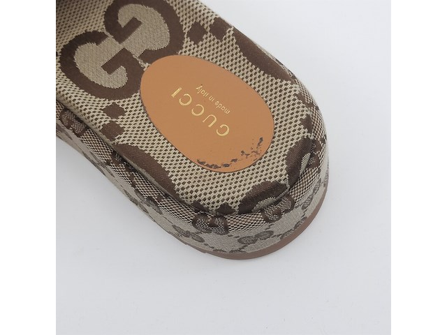 Paar slippers, maat 38, gucci, 623212 - afbeelding 10 van  11