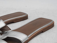 Paar slippers, maat 38, hermès - afbeelding 7 van  11