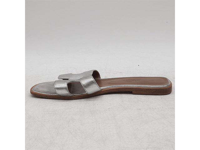 Paar slippers, maat 38, hermès - afbeelding 8 van  11