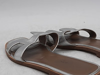 Paar slippers, maat 38, hermès - afbeelding 10 van  11