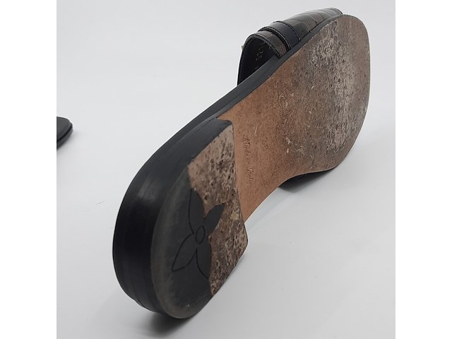 Paar slippers, maat 38, louis vuitton - afbeelding 2 van  11