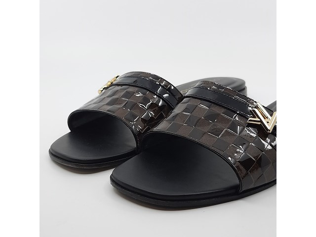 Paar slippers, maat 38, louis vuitton - afbeelding 4 van  11