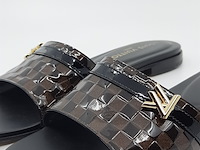 Paar slippers, maat 38, louis vuitton - afbeelding 5 van  11