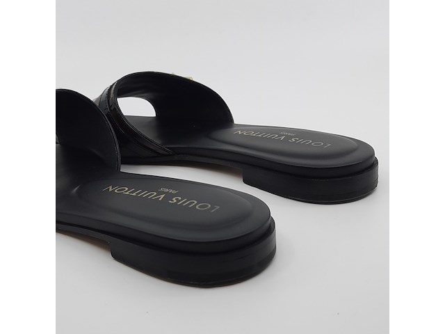 Paar slippers, maat 38, louis vuitton - afbeelding 8 van  11