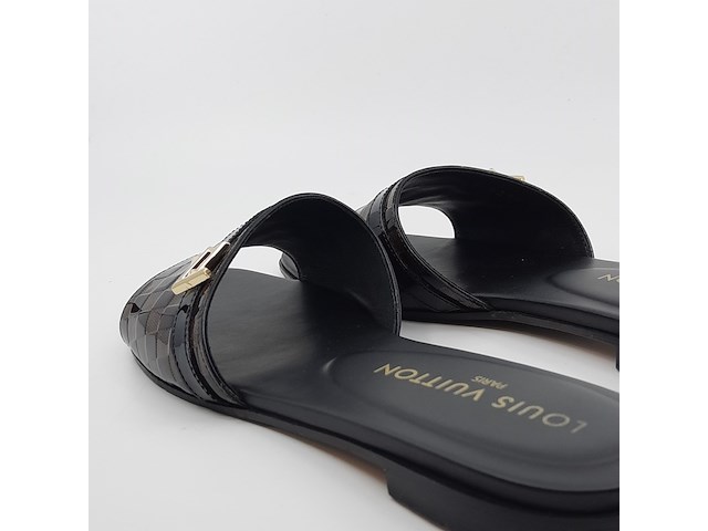 Paar slippers, maat 38, louis vuitton - afbeelding 9 van  11