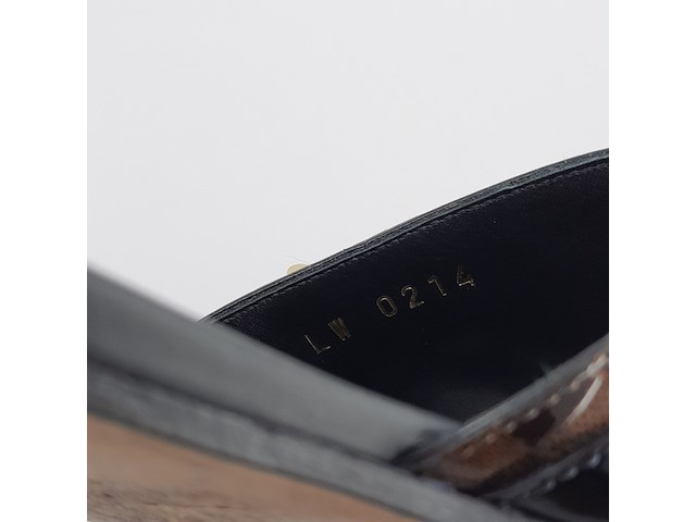Paar slippers, maat 38, louis vuitton - afbeelding 10 van  11