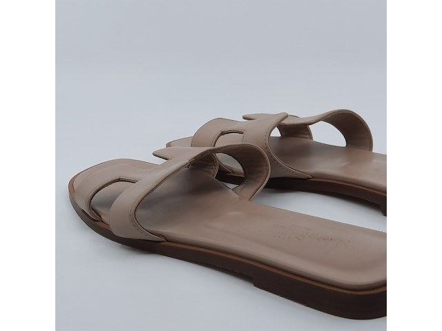 Paar slippers, maat 38,5, hermès, r0 202230z2208 - afbeelding 9 van  11