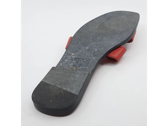 Paar slippers, maat 39 1/2, hermès - afbeelding 2 van  11