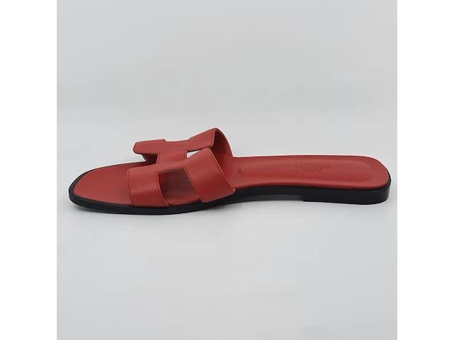 Paar slippers, maat 39 1/2, hermès - afbeelding 7 van  11