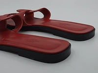 Paar slippers, maat 39 1/2, hermès - afbeelding 8 van  11