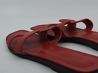 Paar slippers, maat 39 1/2, hermès - afbeelding 9 van  11