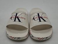Paar slippers, maat 39, calvin klein, varen pool slide - afbeelding 4 van  7