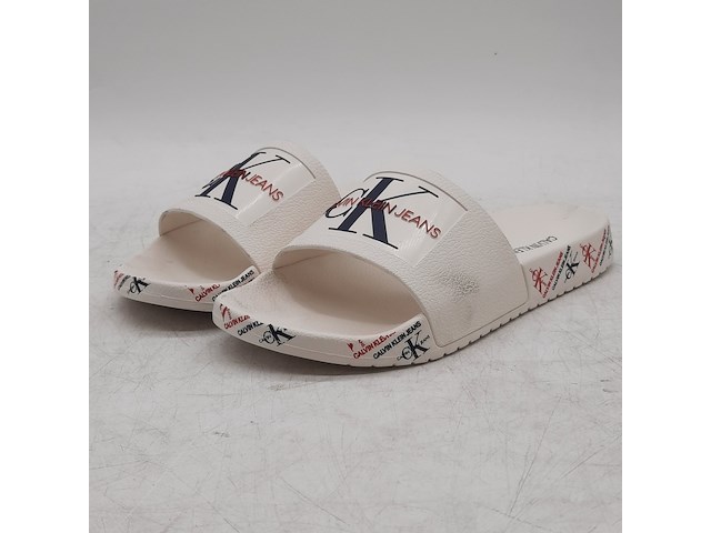 Paar slippers, maat 39, calvin klein, varen pool slide - afbeelding 9 van  10