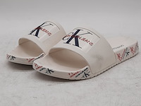Paar slippers, maat 39, calvin klein, varen pool slide - afbeelding 9 van  10