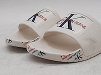 Paar slippers, maat 39, calvin klein, varen pool slide - afbeelding 10 van  10