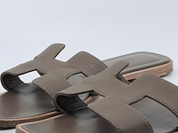 Paar slippers, maat 39, hermès, r0 202272z2303 - afbeelding 6 van  11