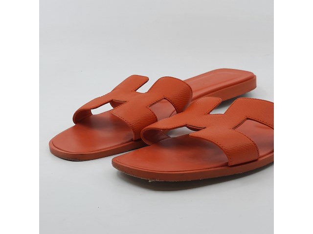 Paar slippers, maat 39,5, hermès, pe202272z 2010 - afbeelding 4 van  11