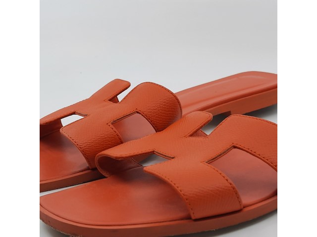 Paar slippers, maat 39,5, hermès, pe202272z 2010 - afbeelding 5 van  11