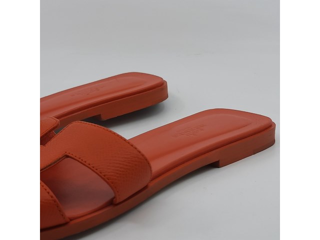 Paar slippers, maat 39,5, hermès, pe202272z 2010 - afbeelding 6 van  11