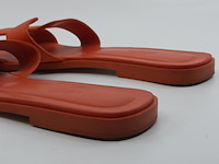Paar slippers, maat 39,5, hermès, pe202272z 2010 - afbeelding 8 van  11