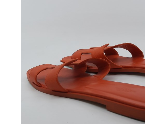 Paar slippers, maat 39,5, hermès, pe202272z 2010 - afbeelding 9 van  11