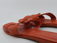 Paar slippers, maat 39,5, hermès, pe202272z 2010 - afbeelding 9 van  11