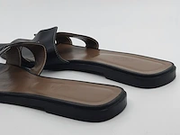 Paar slippers, maat 40, hermès, 021056z bl - afbeelding 8 van  11