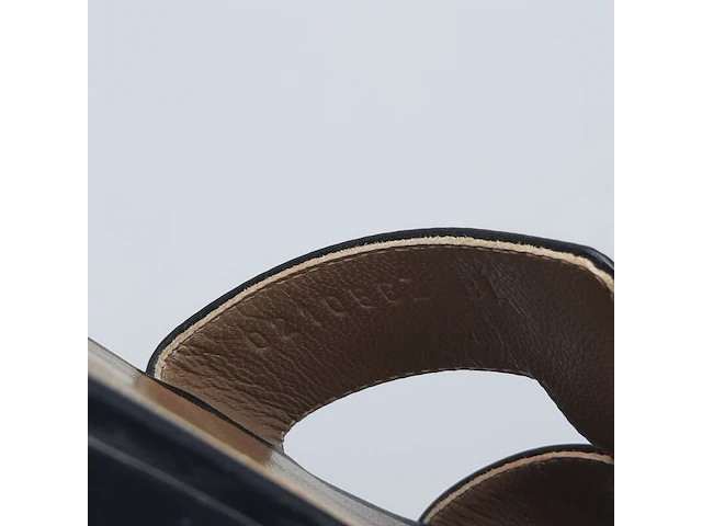 Paar slippers, maat 40, hermès, 021056z bl - afbeelding 10 van  11